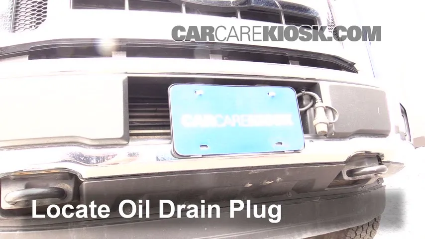 2015 Ford F-150 XL 2.7L V6 Turbo Extended Cab Pickup Huile Changer l'huile et le filtre à huile